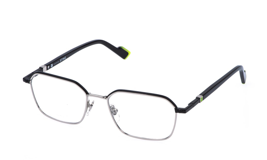 Lunettes de vue sting vst596 0k07 plateado square masculino taille 54mm - Vue principale