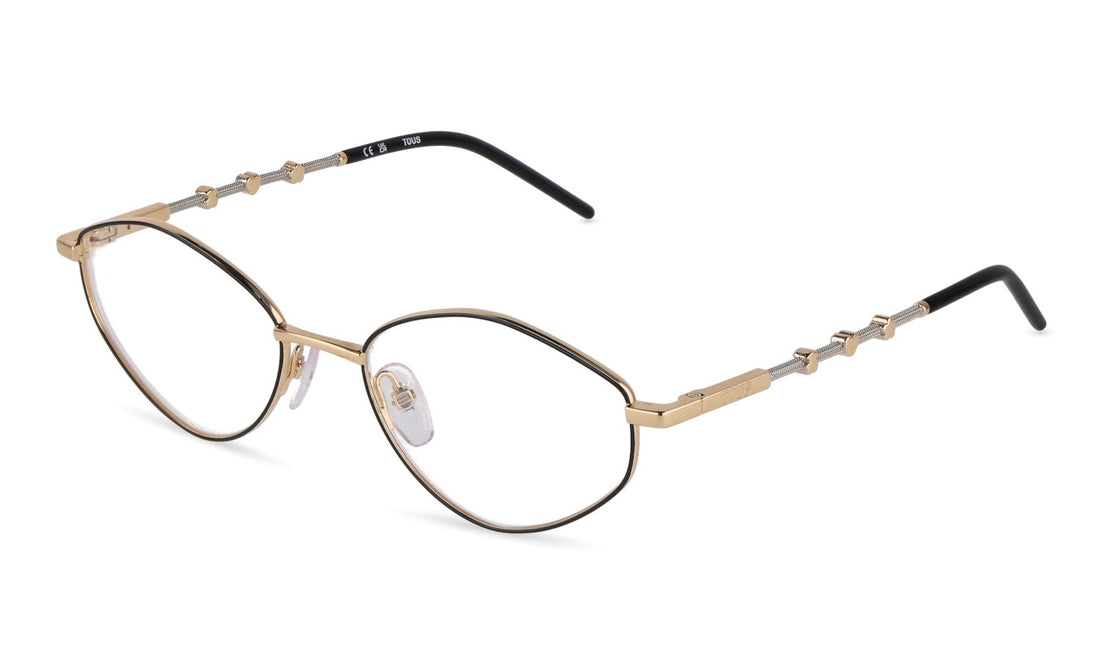 Gafas graduadas tous vtod67 0301 dorado geometric femenino talla 53mm - Vista principal