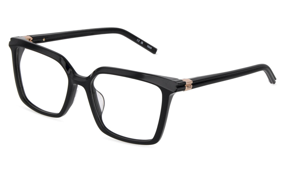 Gafas graduadas tous vtod68 0700 negro square femenino talla 54mm - Vista principal