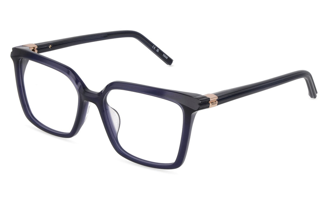 Gafas graduadas tous vtod68 0956 azul square femenino talla 54mm - Vista principal