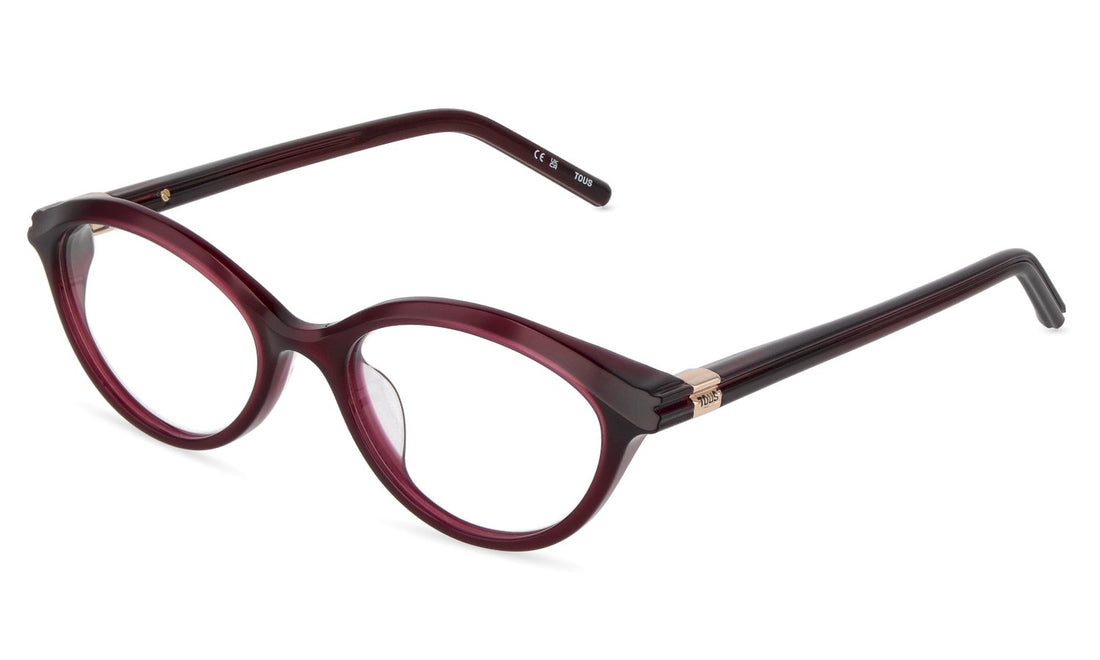 Gafas graduadas tous vtod69 06pj violeta oval femenino talla 51mm - Vista principal