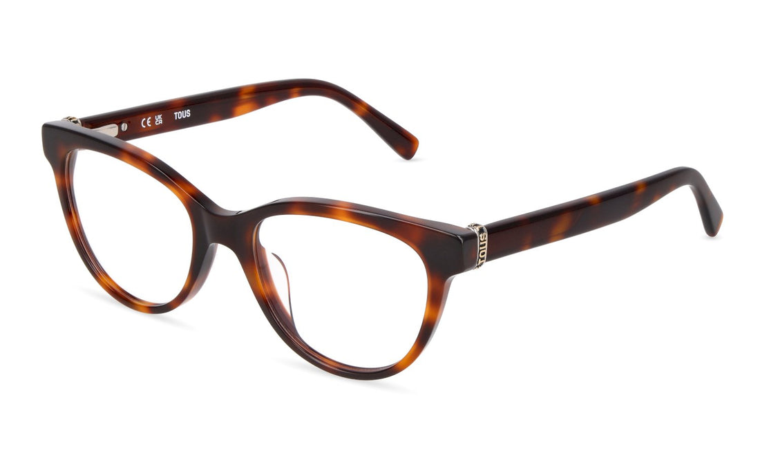Gafas graduadas tous vtod77 0752 havana butterfly femenino talla 51mm - Vista principal
