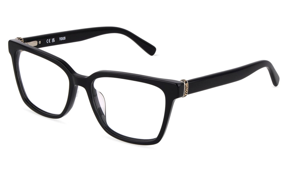 Gafas graduadas tous vtod78 700y negro square femenino talla 54mm - Vista principal