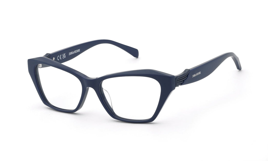 Brillen zadig&voltaire vzv490 09lr azul geometric femenino größe 54mm - Hauptansicht