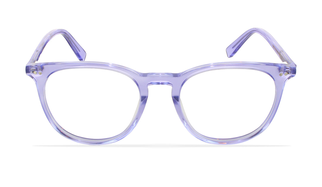 Lunettes de vue greyhounders vik purple morado round unisex taille 53mm - Vue détaillée