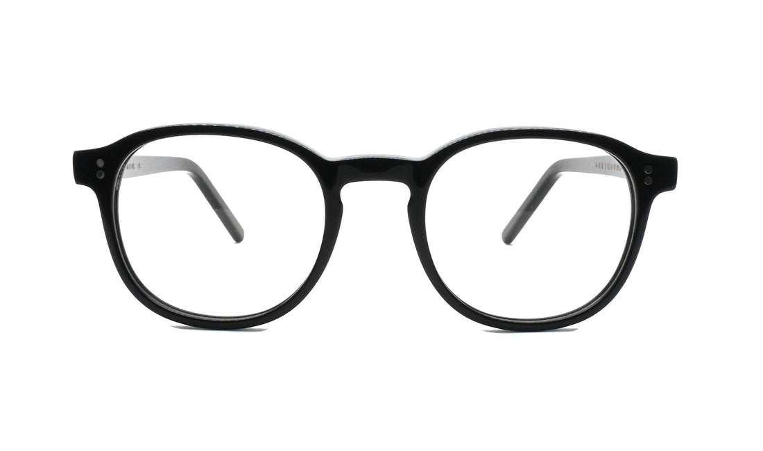 Brillen greyhounders vincent c1 black negro square unisex größe 48mm - Detailansicht