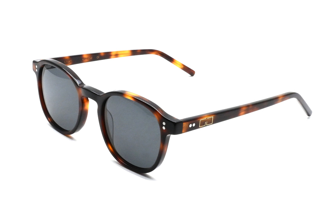 Óculos de sol greyhounders vincent sun c3 havana brown havana pantos unisex tamanho 48mm - Vista principal