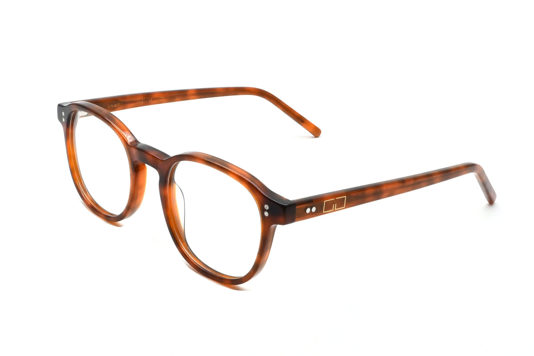 Lunettes de vue greyhounders vincent c3 terracota rojo pantos unisex taille 50mm - Vue principale