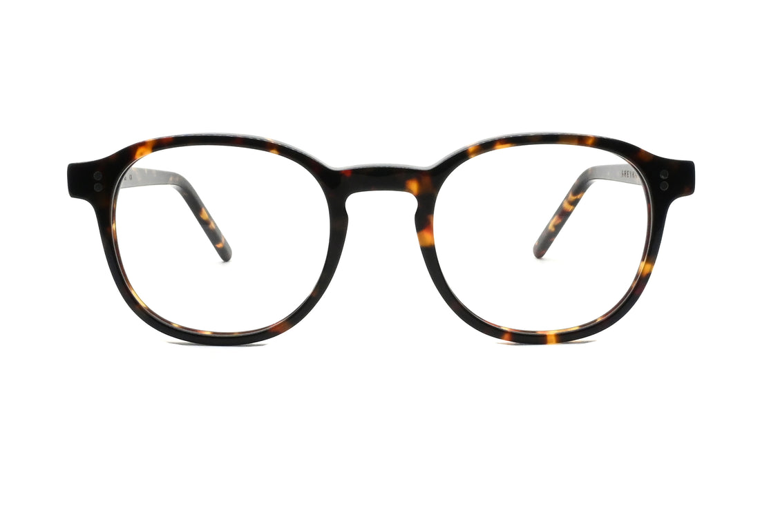 Gafas graduadas greyhounders vincent c4 dark havana havana pantos unisex talla 48mm - Vista de detalle