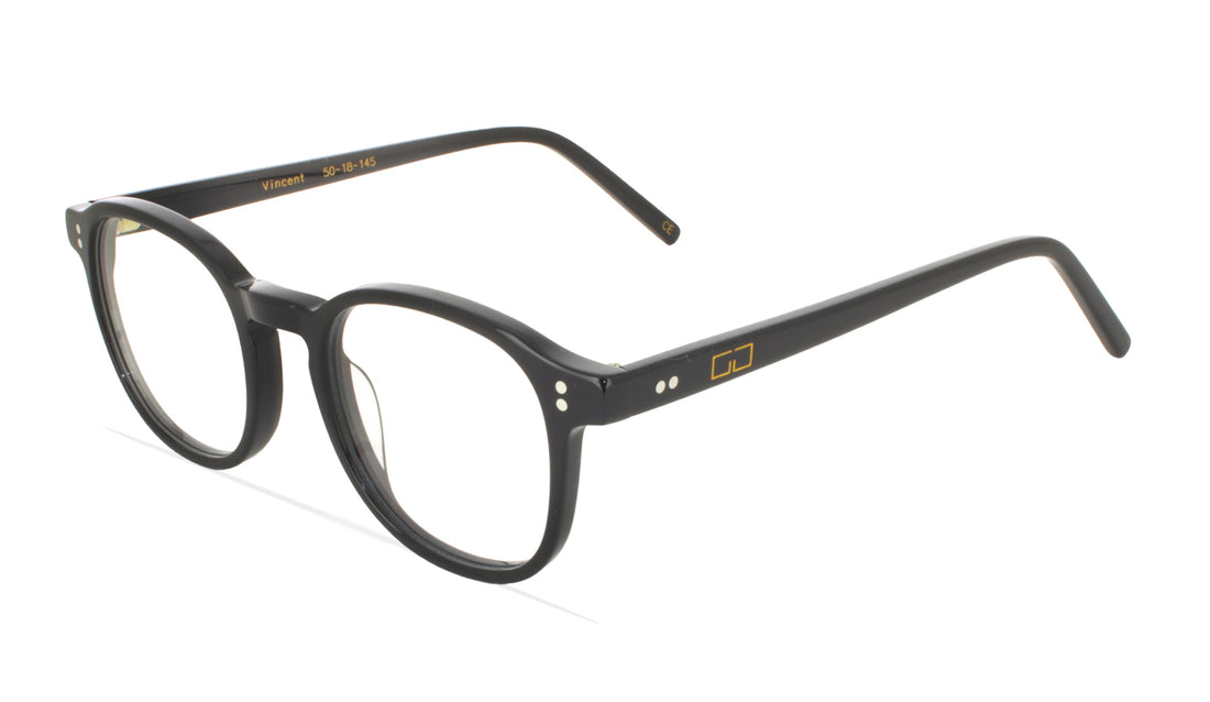 Occhiali da vista greyhounders vincent black negro square unisex taglia 50mm - Vista principale